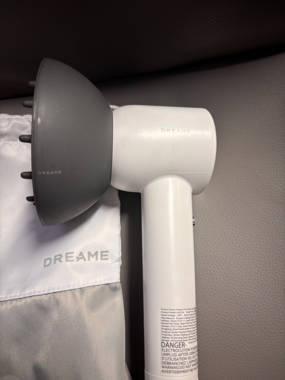 Dreame Gleam high speed hair dryer.